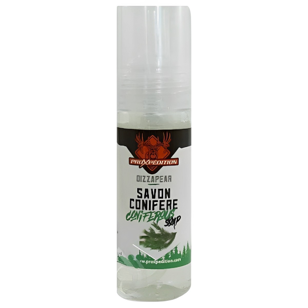 ProXpédition - Savon corporel Dizzapear pour la chasse - Odeur de conifère