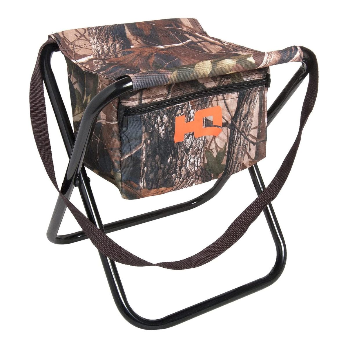 HQ Outfitters - DS-1006 Folding Stool with Storage Pocket
