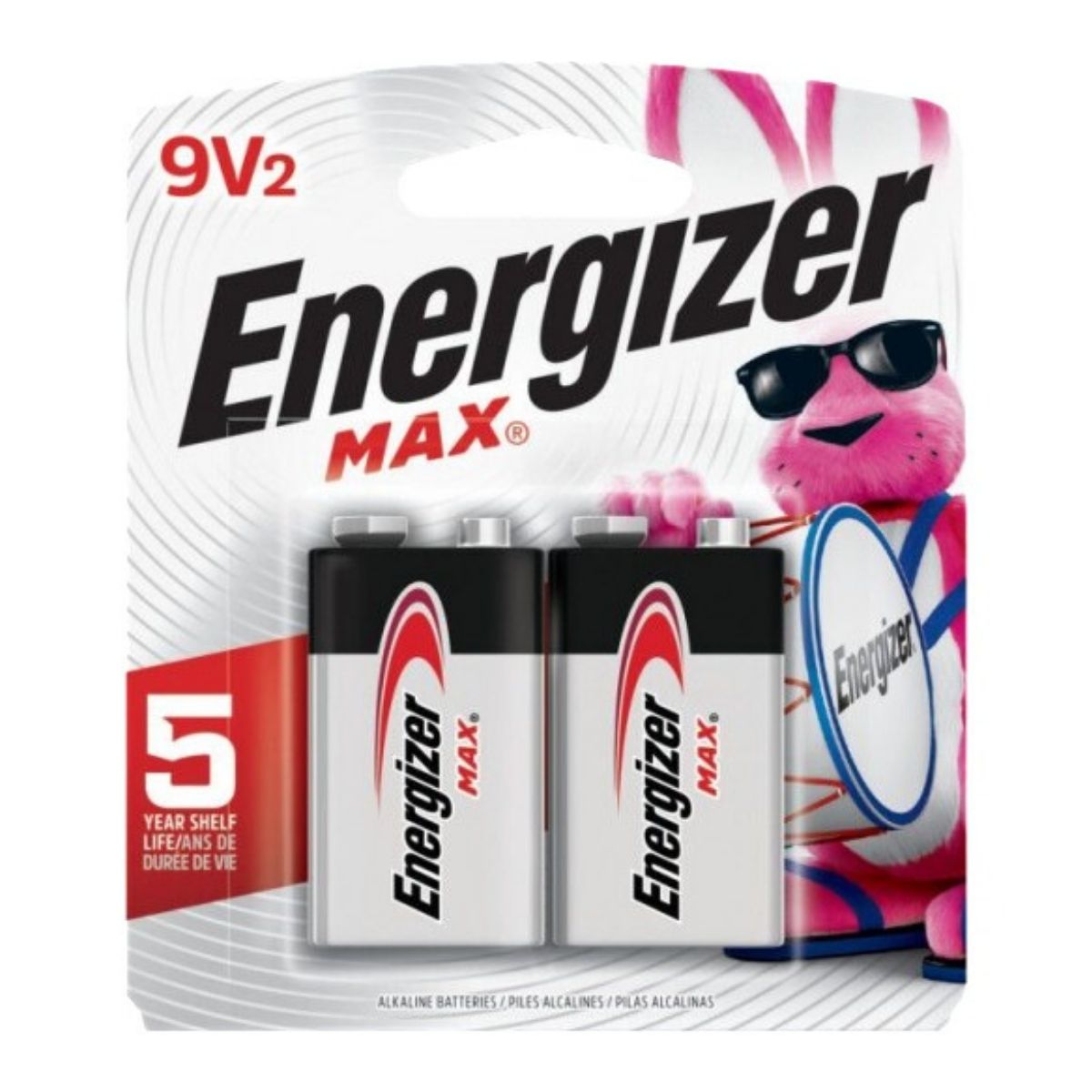 Energizer - 9 V-2 alkaline Batteries