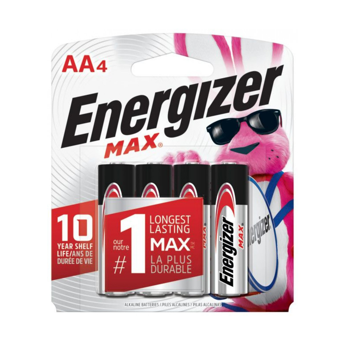 Energizer - Max AA-4 Batteries