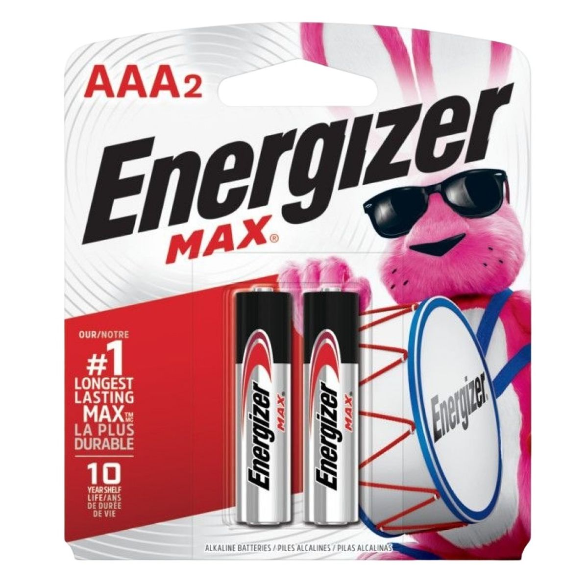 Energizer - Max AAA-2 Batteries