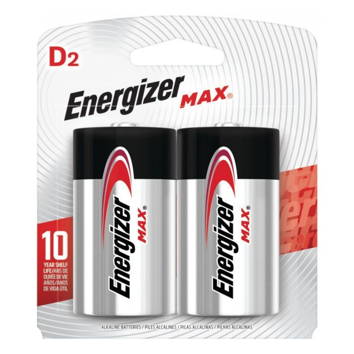 Energizer - Max D-2 Batteries