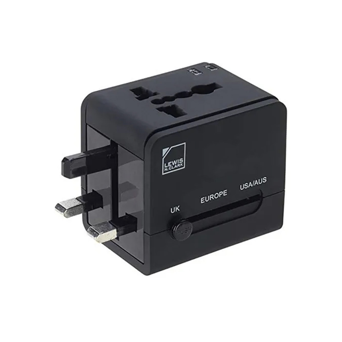Lewis N. Clark - Global Adapter Plug Set with USB Charger