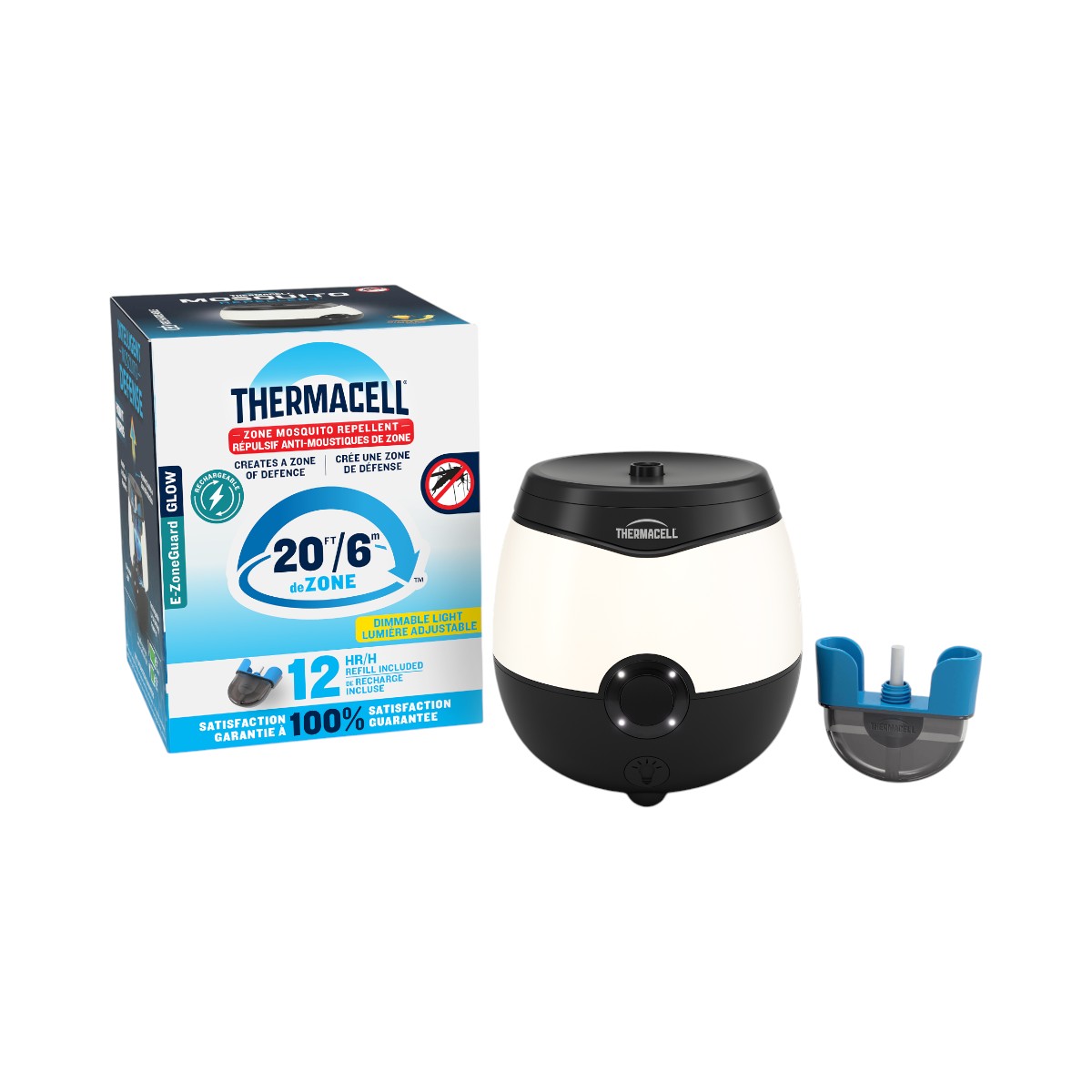 Thermacell - EL55 Rechargeable Mosquito Repellent Device + Luminescent Lamp