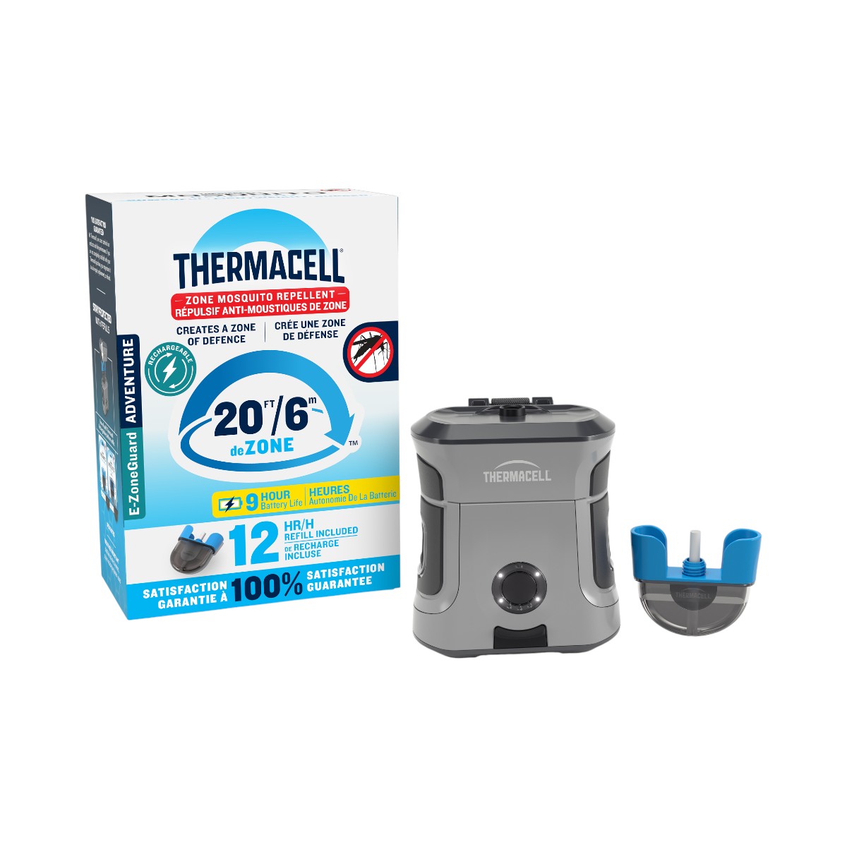 Thermacell - Mosquito Repellent, Rechargeable Adventure EX-Series EX90