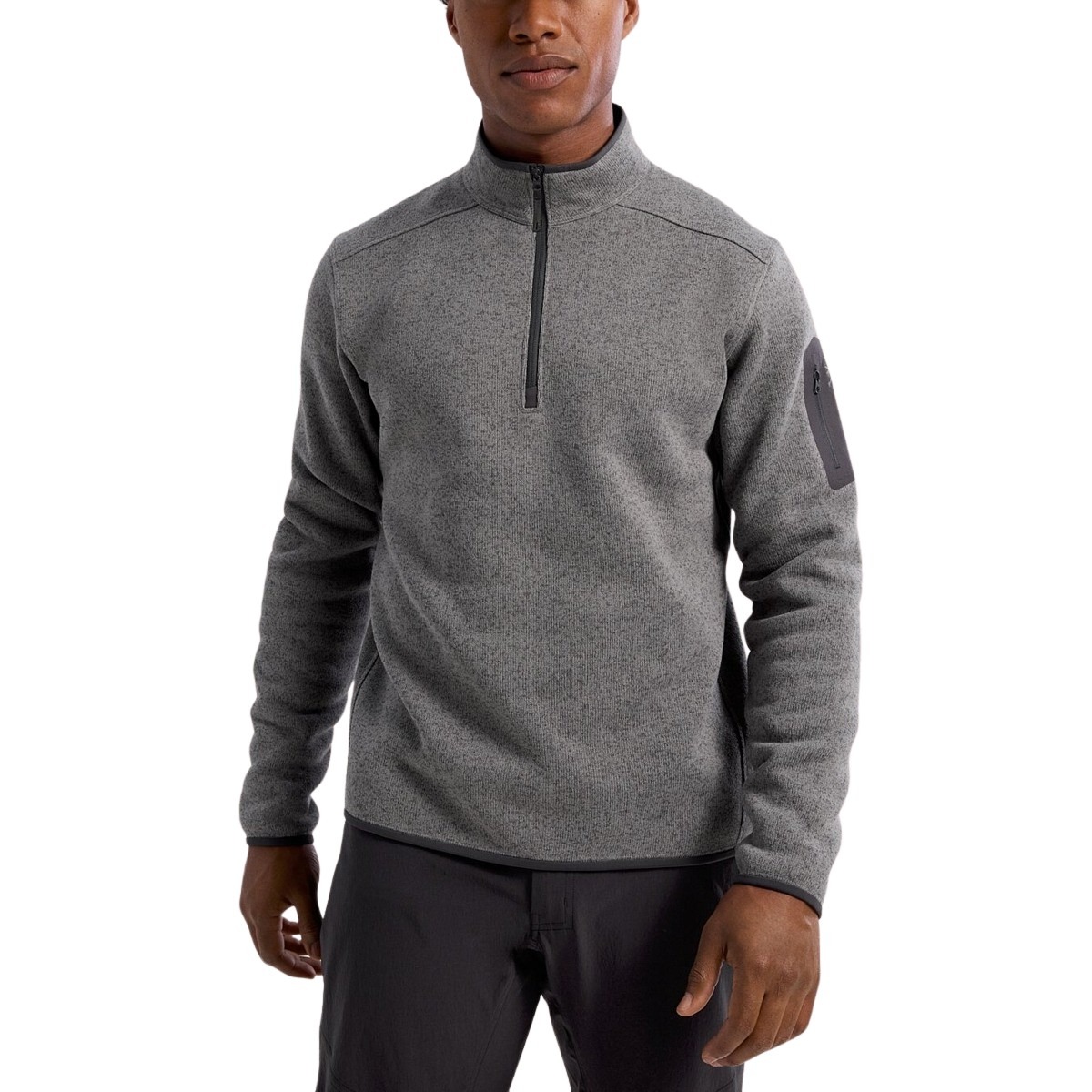 Arc'teryx - Chandail à manches longues à demi-glissière Covert pour homme