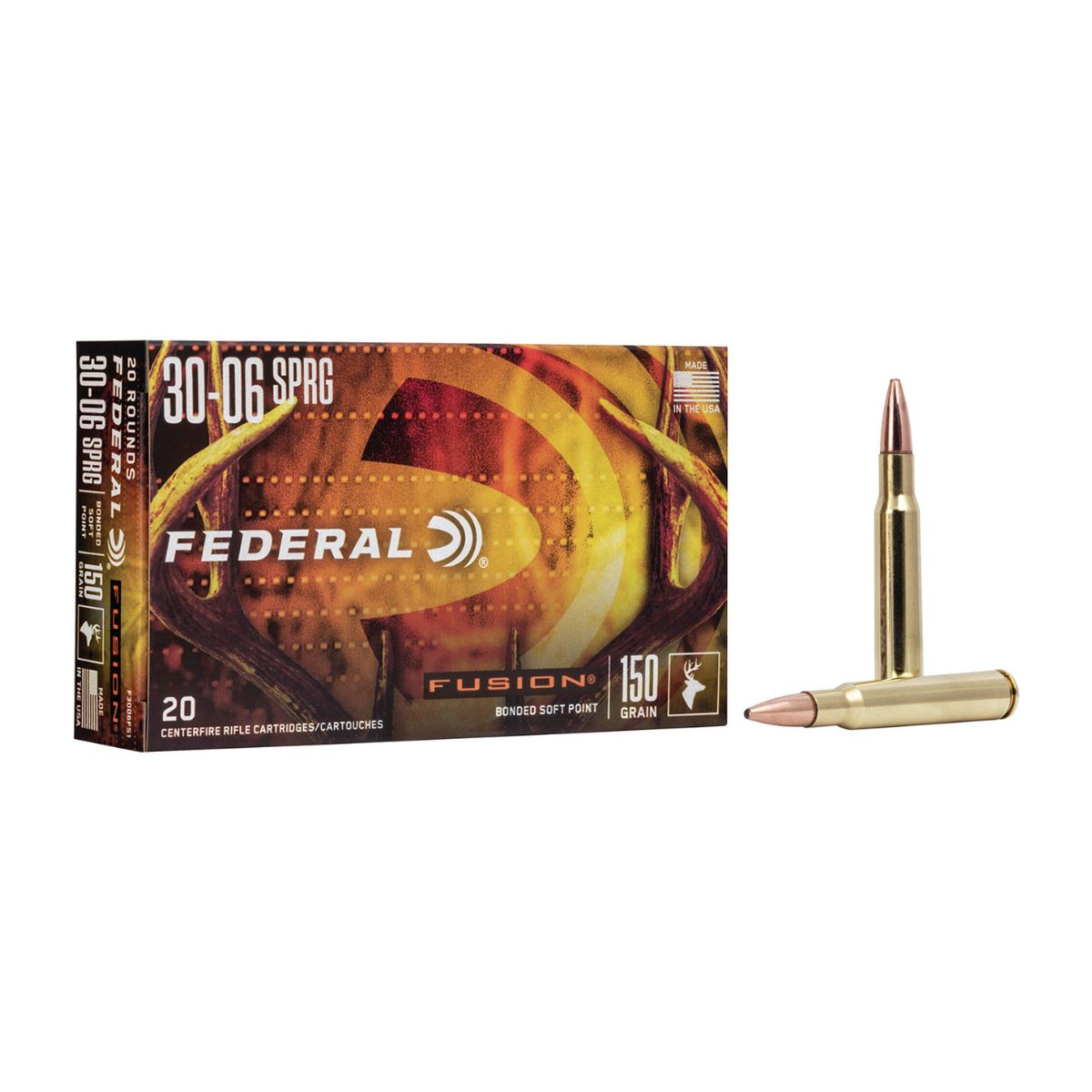 Federal Ammunition - Fusion 30-06 SPRG 150 GR