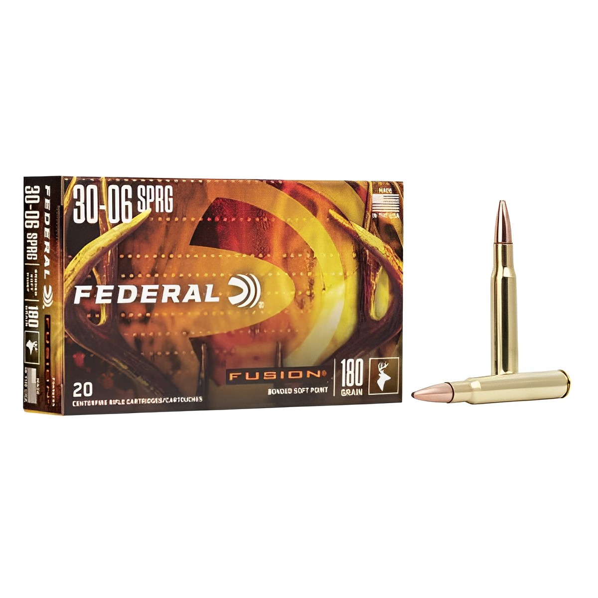 Federal Ammunition - Fusion 30-06 SPRG 180 GR