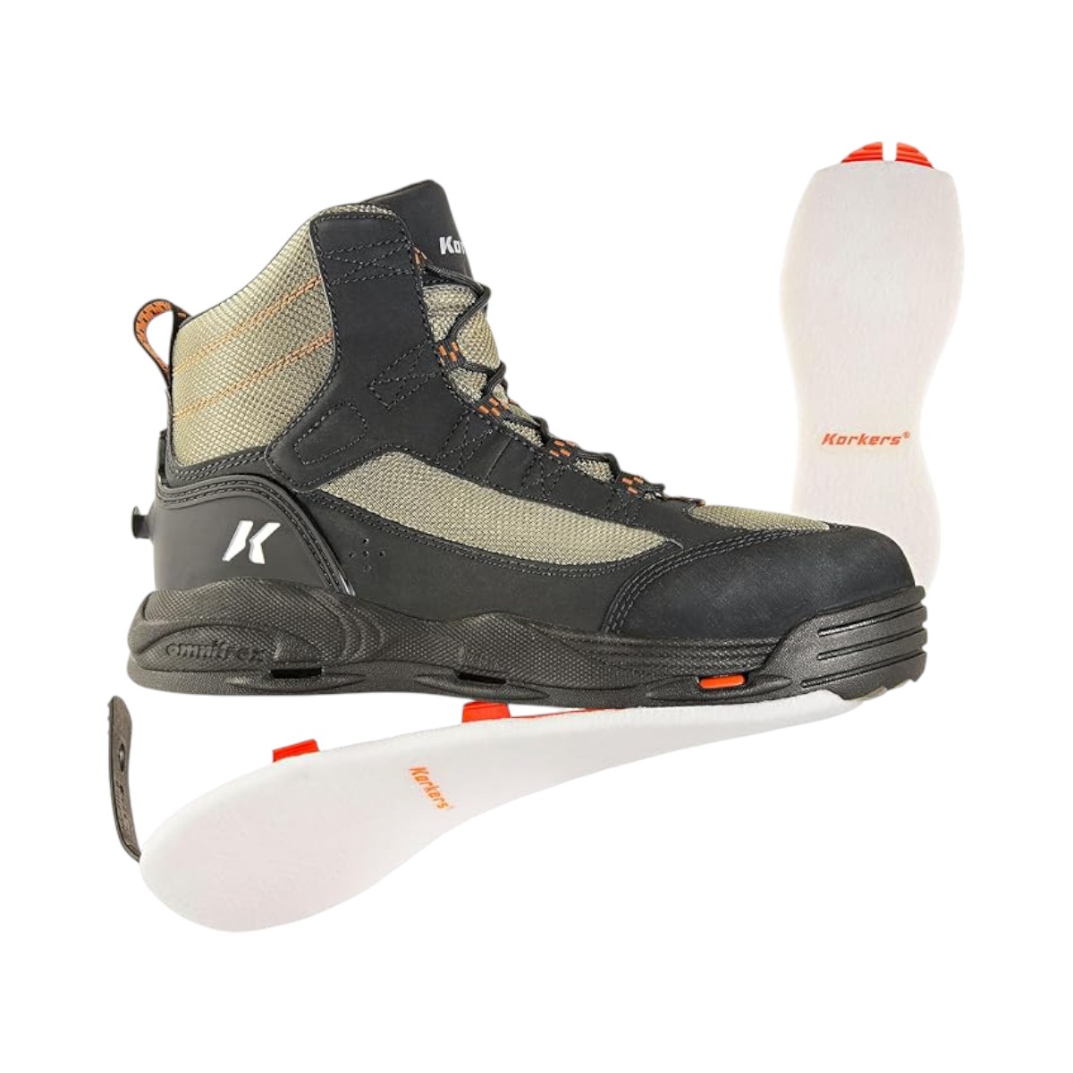 Korkers - Bottes de pêche Greenback pour homme