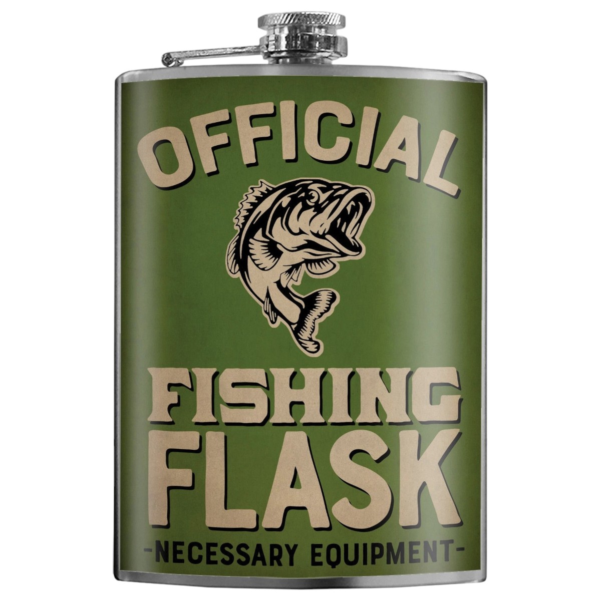 Trixie & Milo - Official Fishing Flask