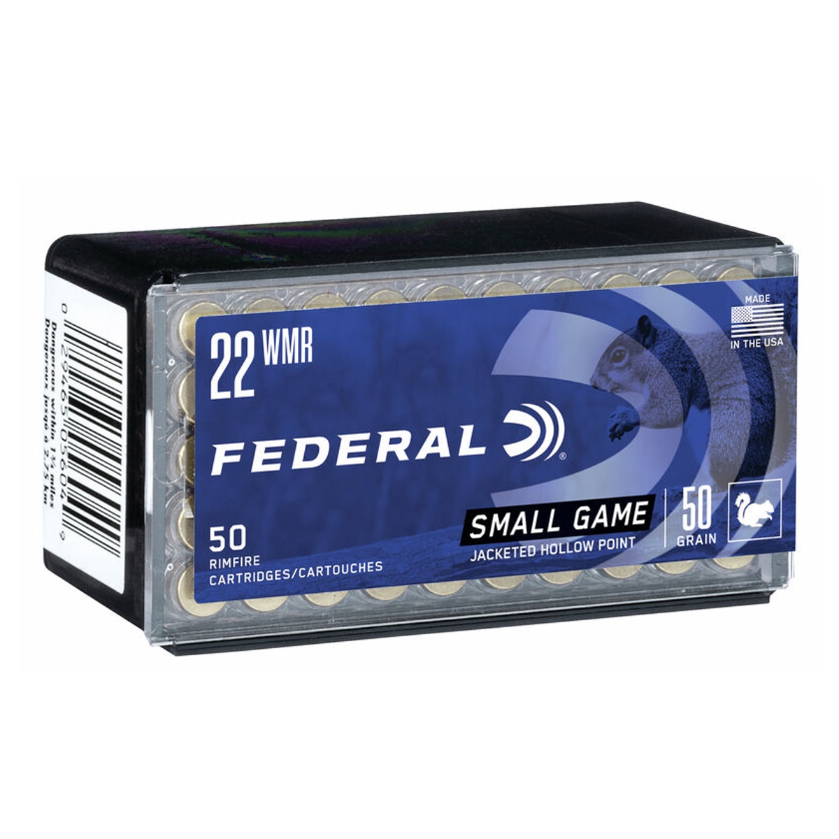 Federal Ammunition - Small Game JHP 22 WMR 50 GR