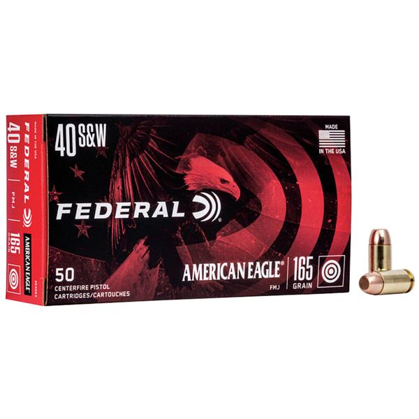Federal Ammunition - American Eagle 40 S&W 165 GR