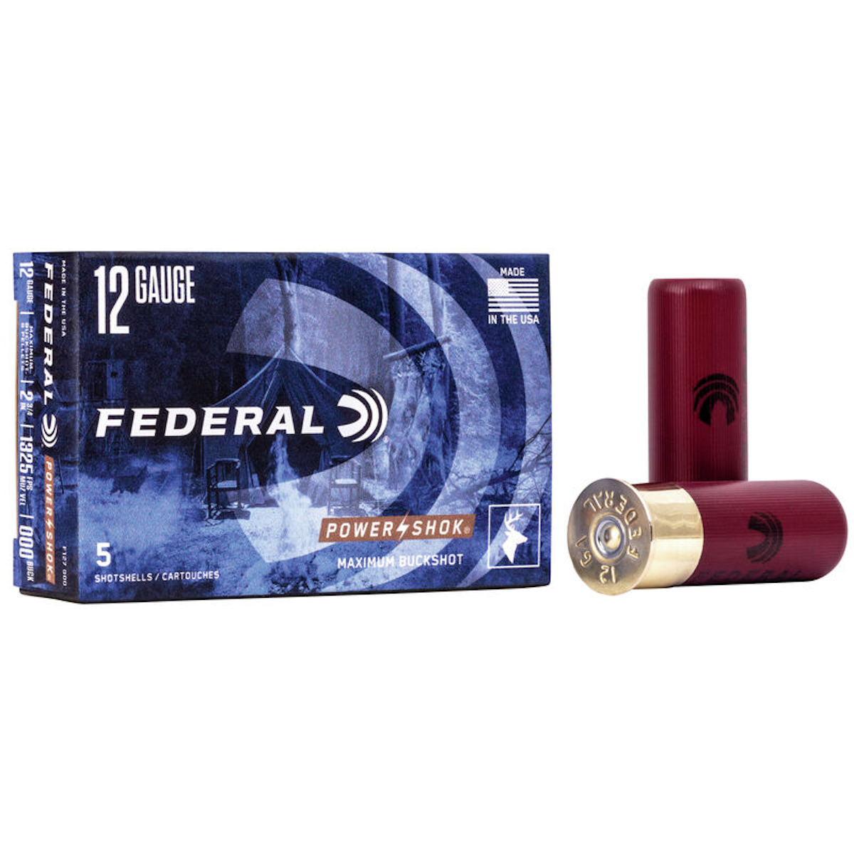 Federal Ammunition - Power-Shok 12 GA 2 ¾" #000 Buck