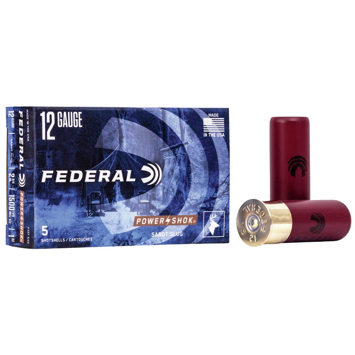 Federal Ammunition - Power Shok Sabot Slug 12 GA
