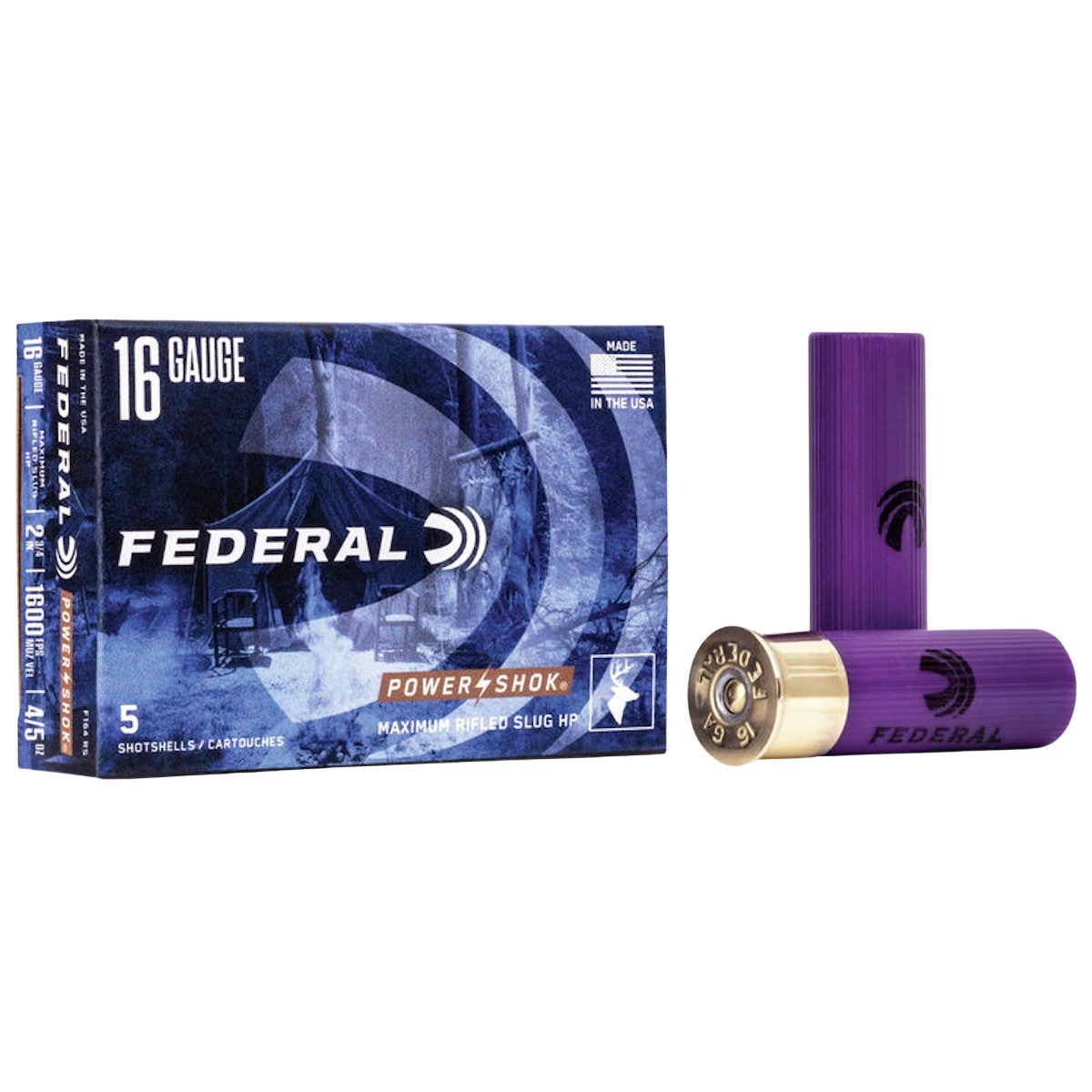 Federal Ammunition - Power-Shok 16 GA 2 ¾" #Hollow Point