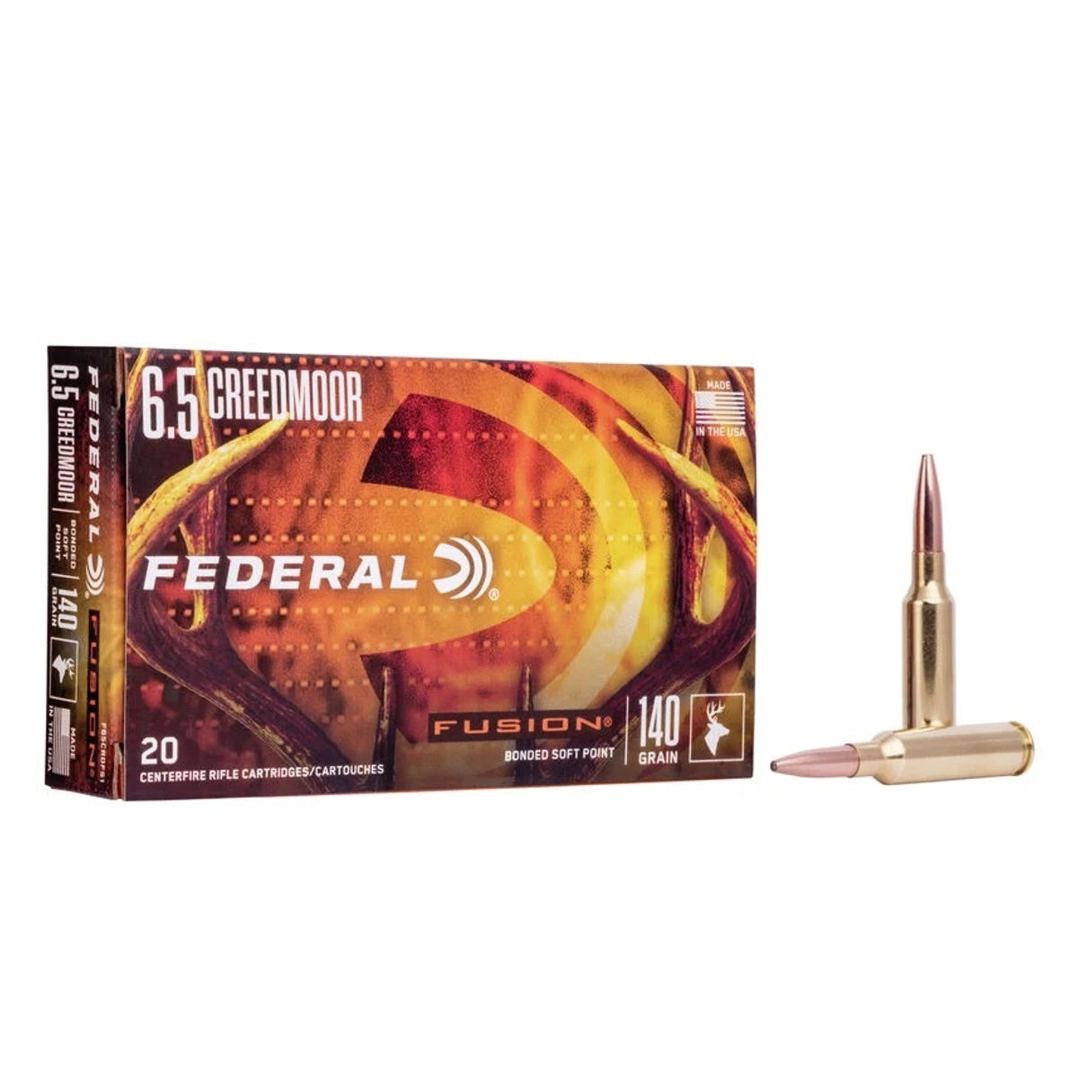 Federal Ammunition - Fusion 6.5 CREEDMOOR 140 GR