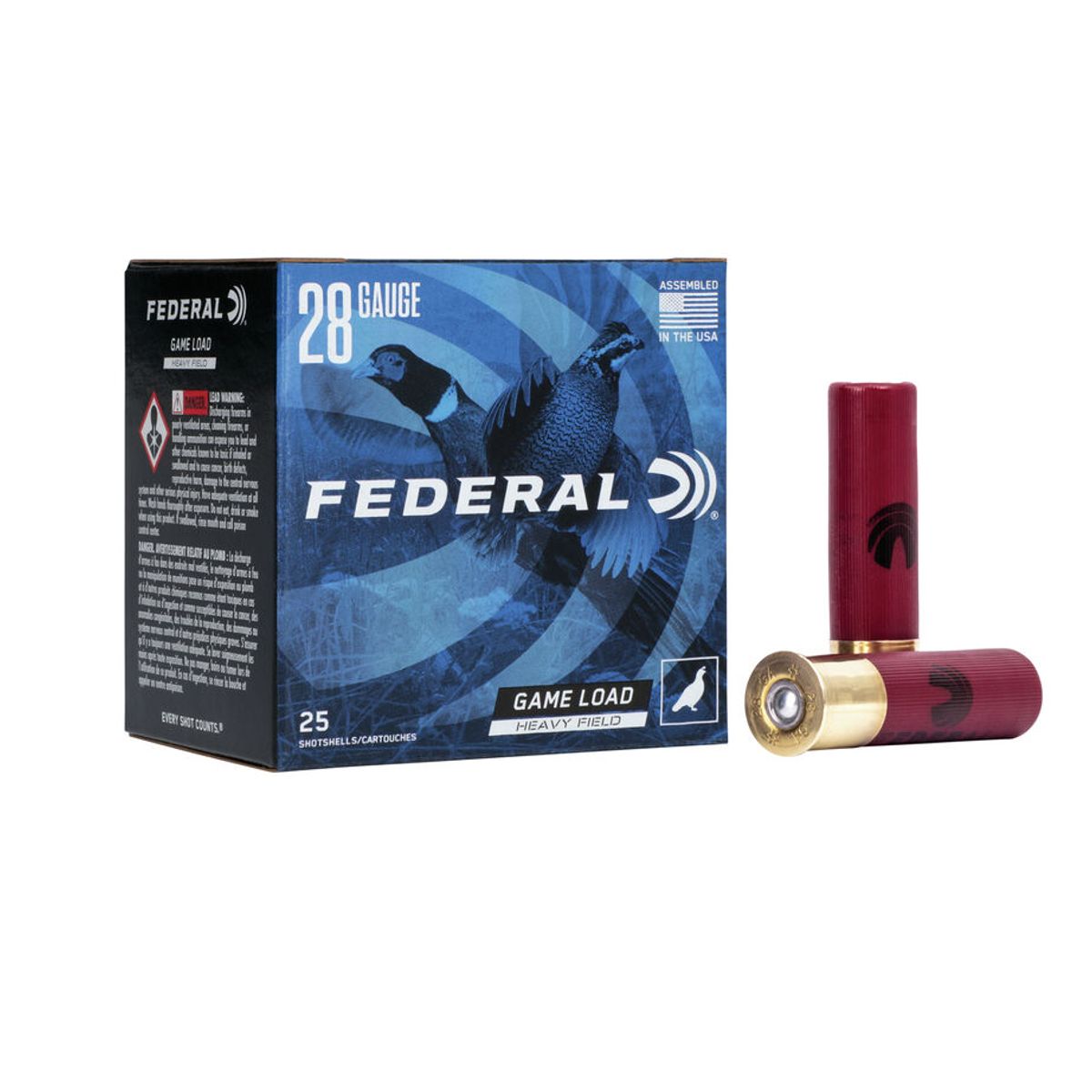 Federal Ammunition - Game Load Upland Hi-Brass 28 GA #6