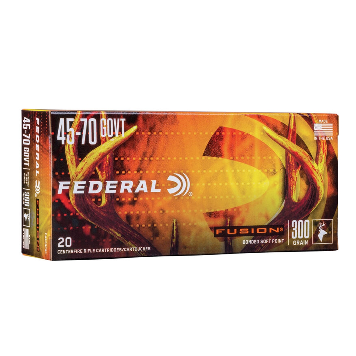 Federal Ammunition - Fusion .45-70 Government 300 GR