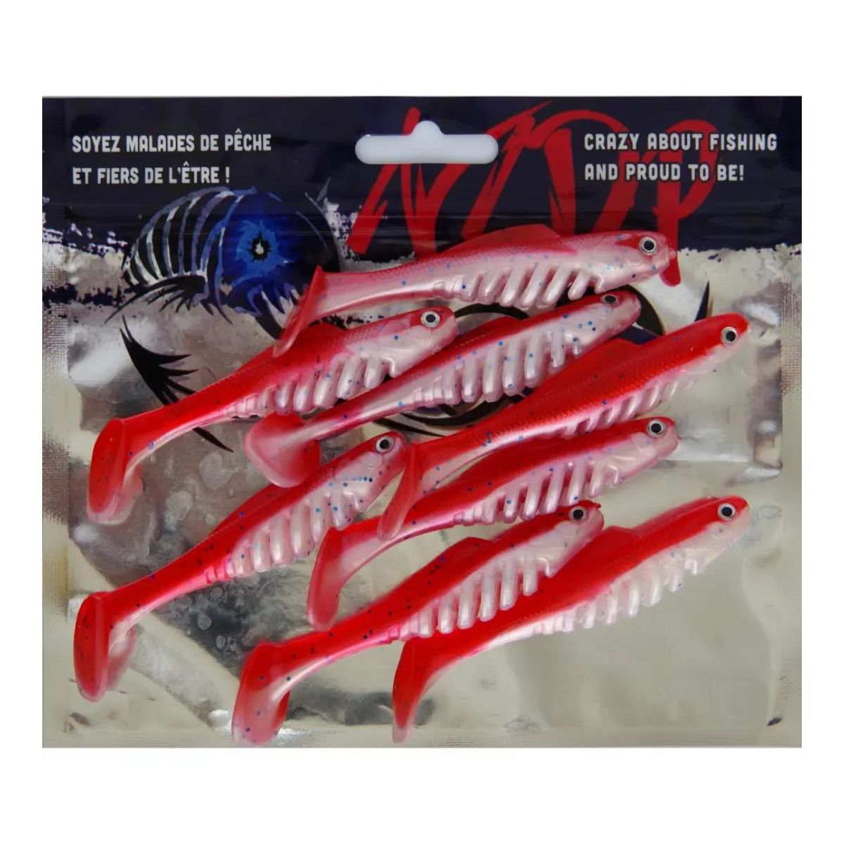 Malades de Pêche - Fat Wally Ripple Soft Bait - 3.5"