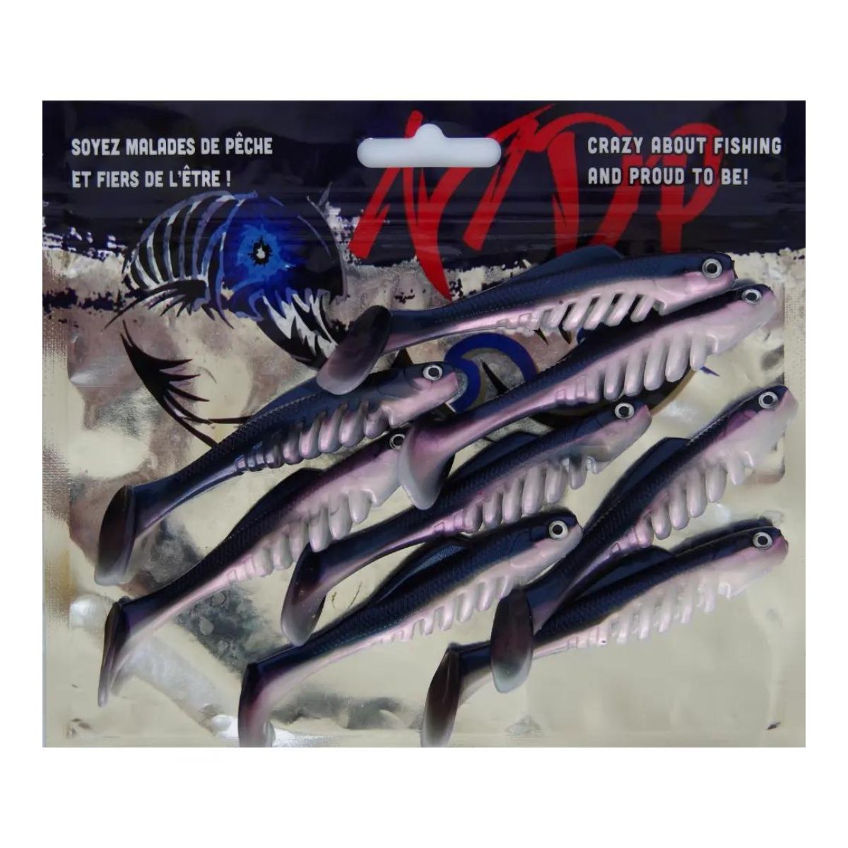 Malades de Pêche - Fat Wally Ripple Soft Bait - 3.5"