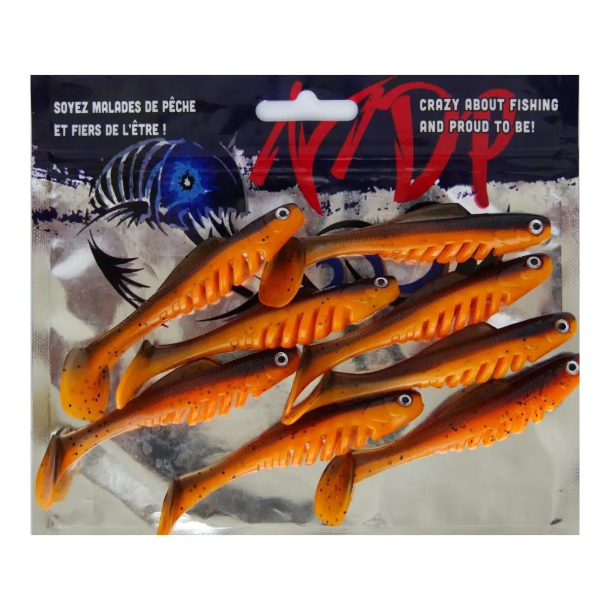 Malades de Pêche - Fat Wally Ripple Soft Bait - 3.5"