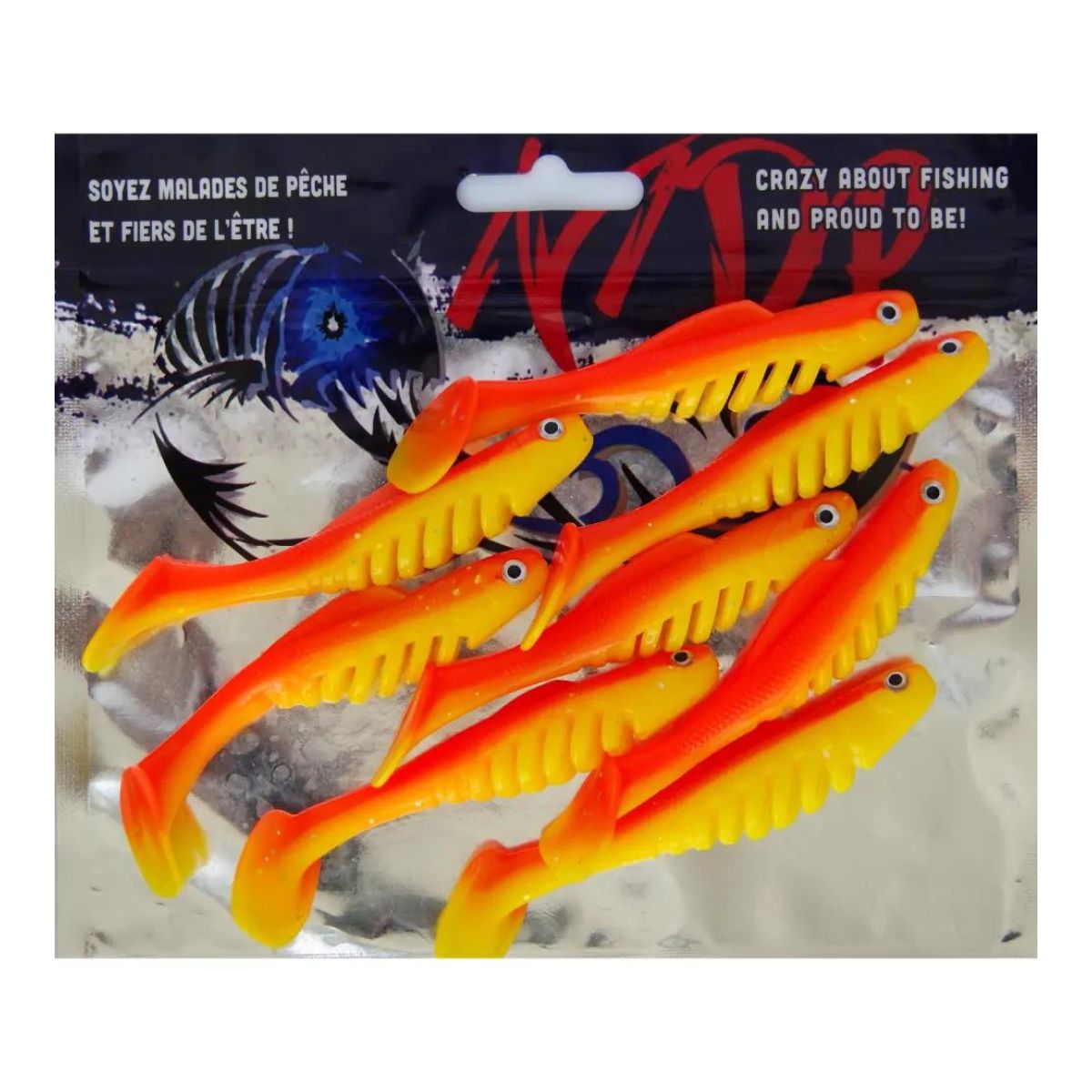 Malades de Pêche - Fat Wally Ripple Soft Bait - 3.5"