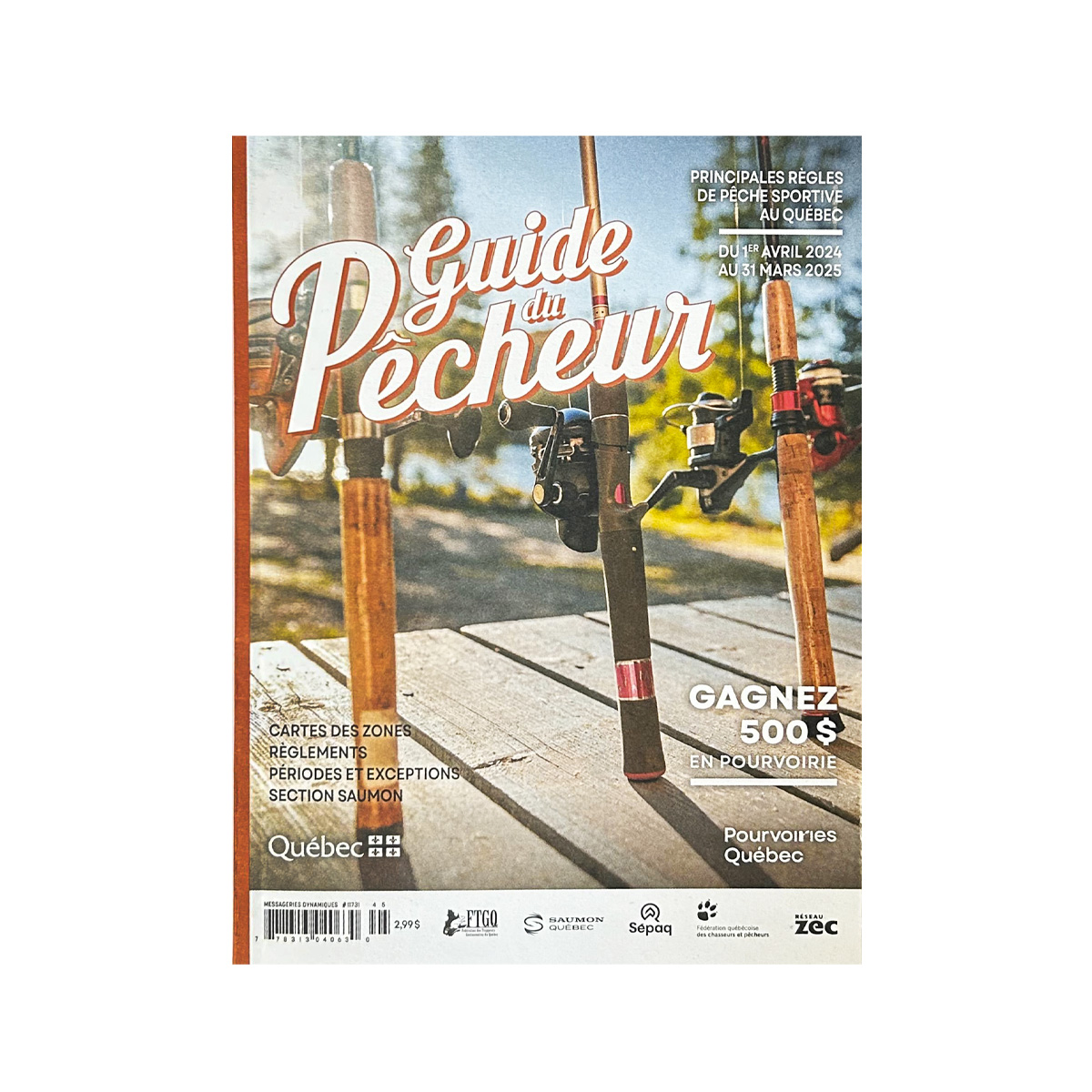 La fédération des pourvoiries du Québec - Guide du pêcheur - in French