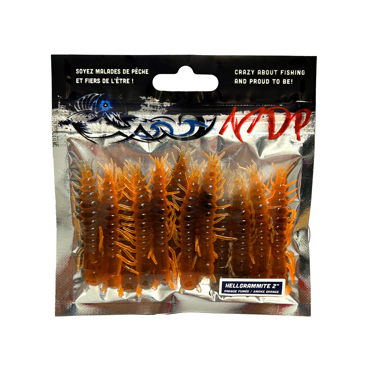 Malades de Pêche - Hellgramite Soft Bait 2''