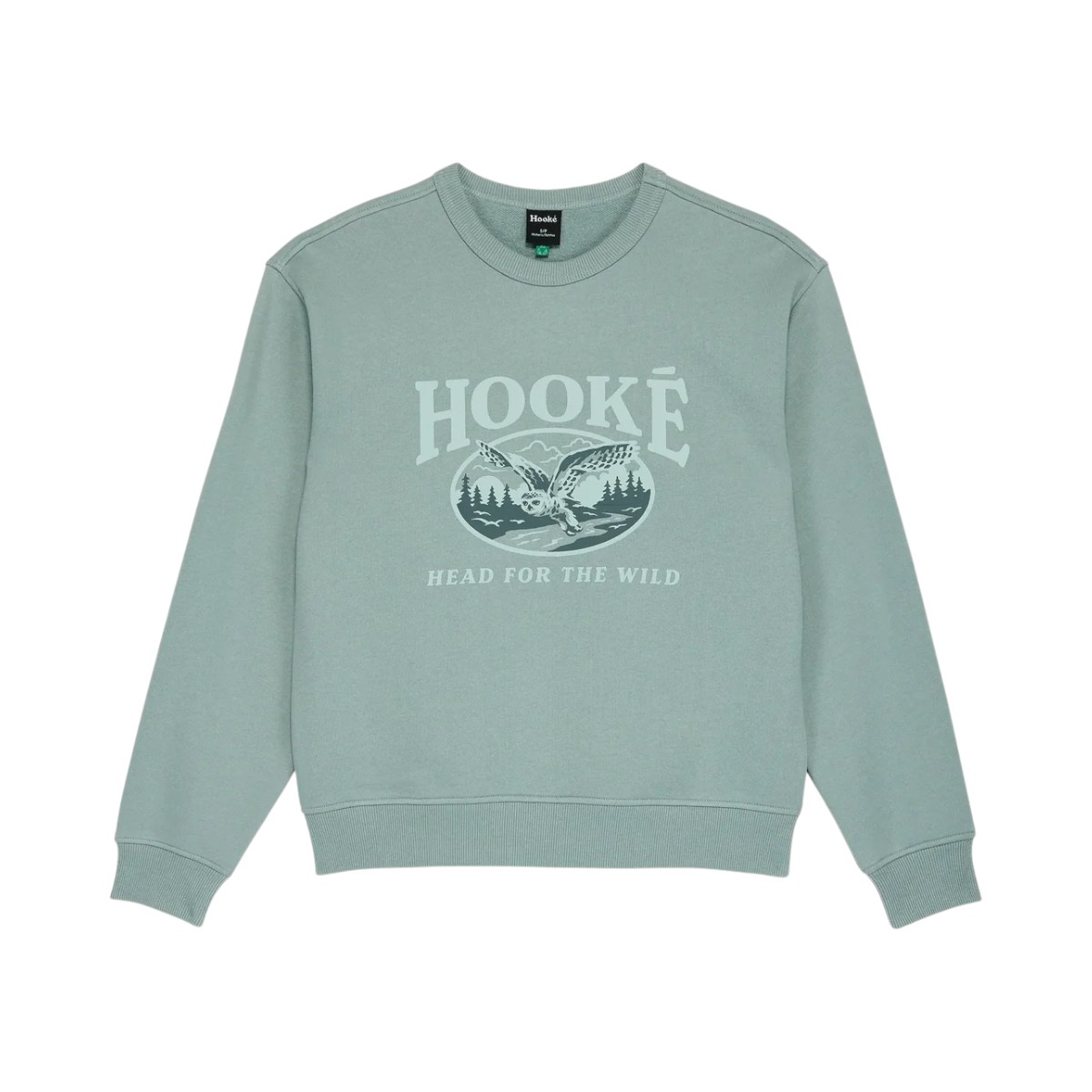 Hooké - Women's Snowy Owl Crewneck
