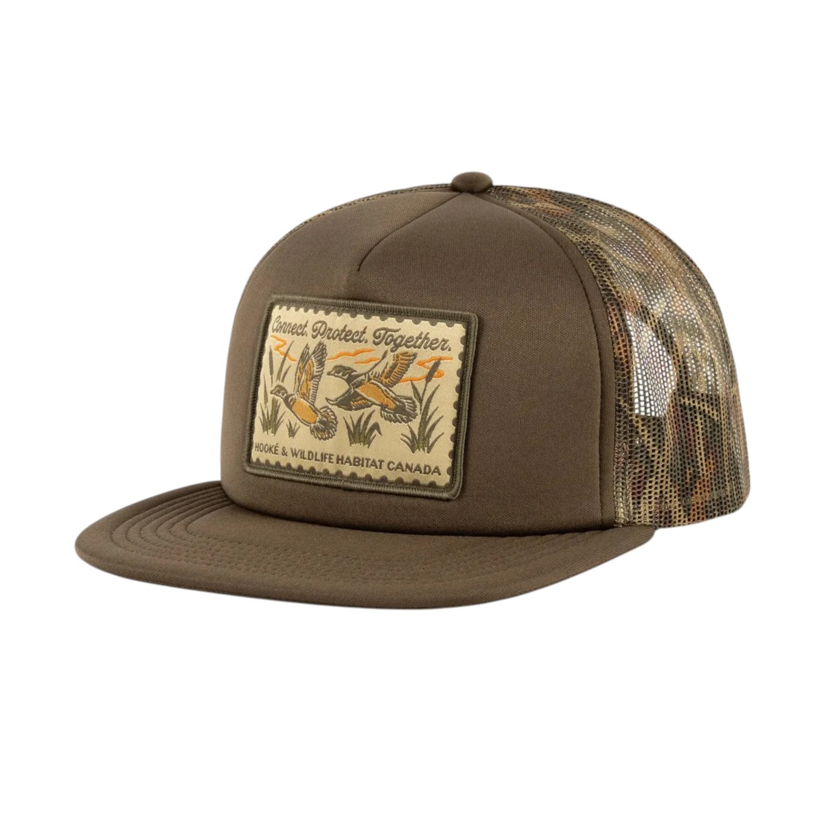 Hooké - Duck Camo Foam Trucker Hat