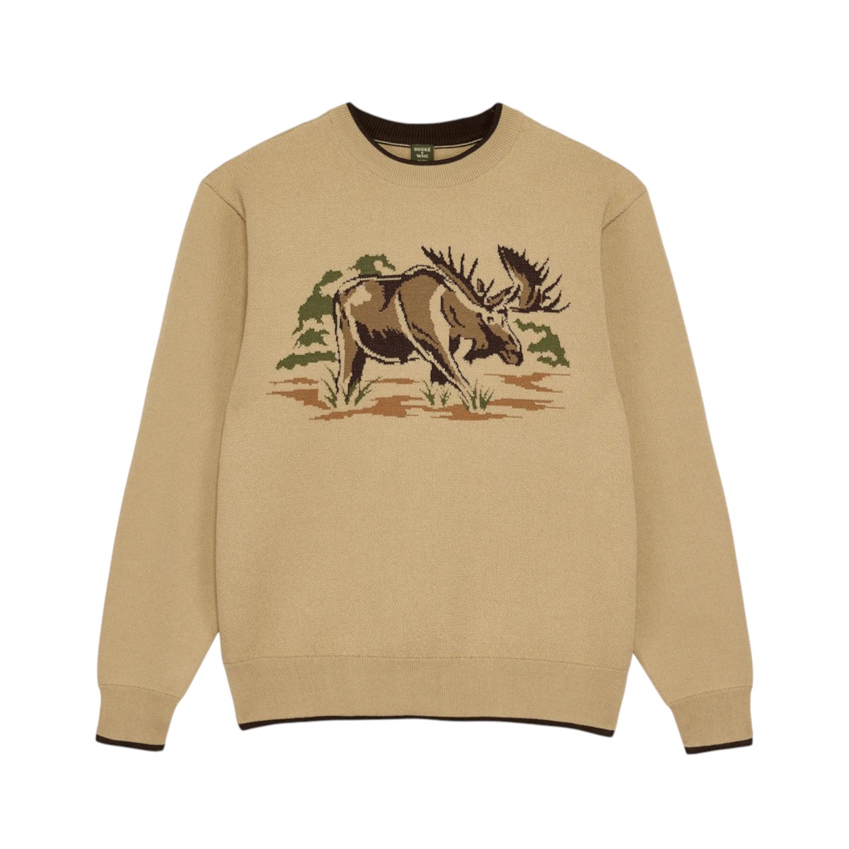 Hooké - Chandail en maille « Moose » WHC pour homme