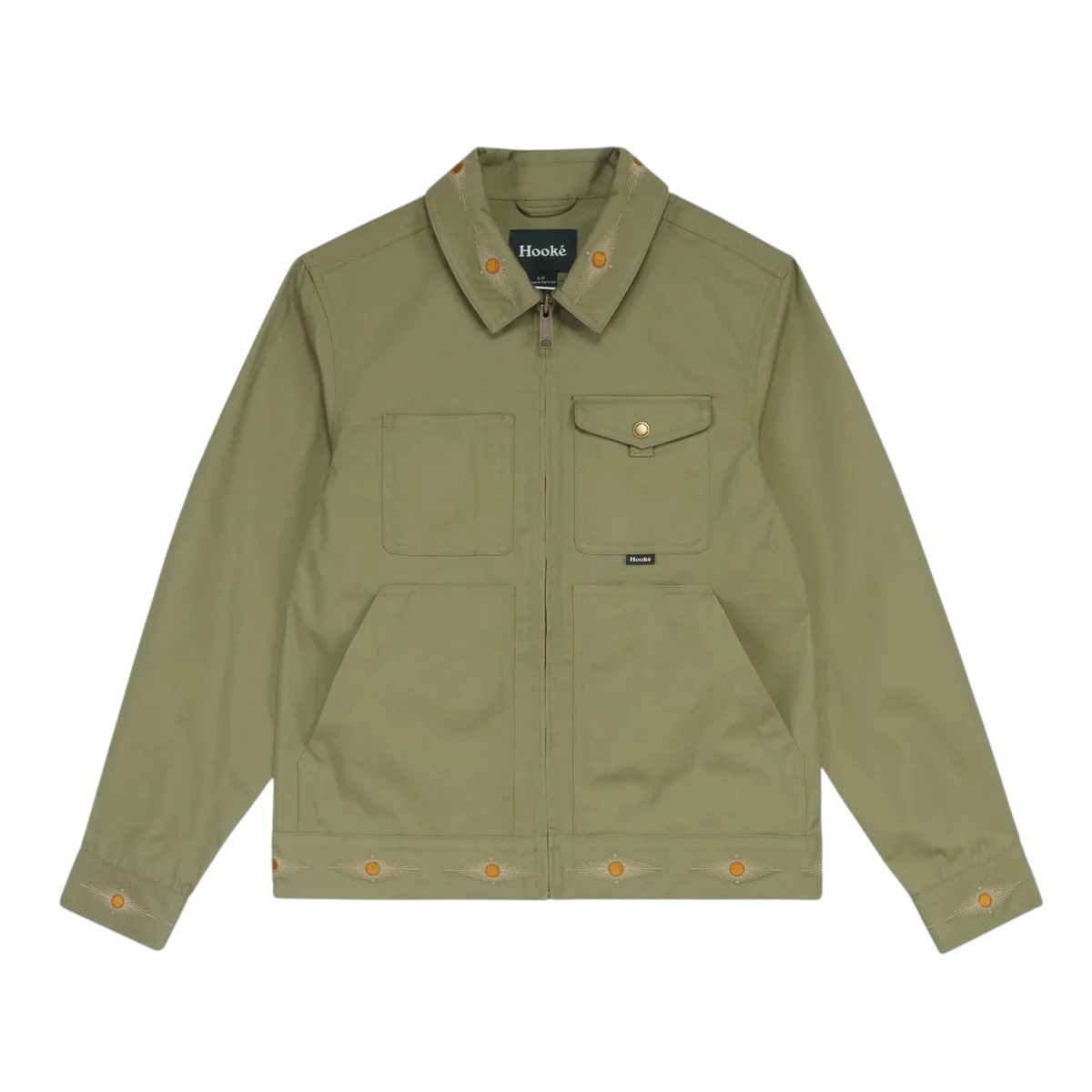 Hooké - Manteau de travail léger brodé pour femme