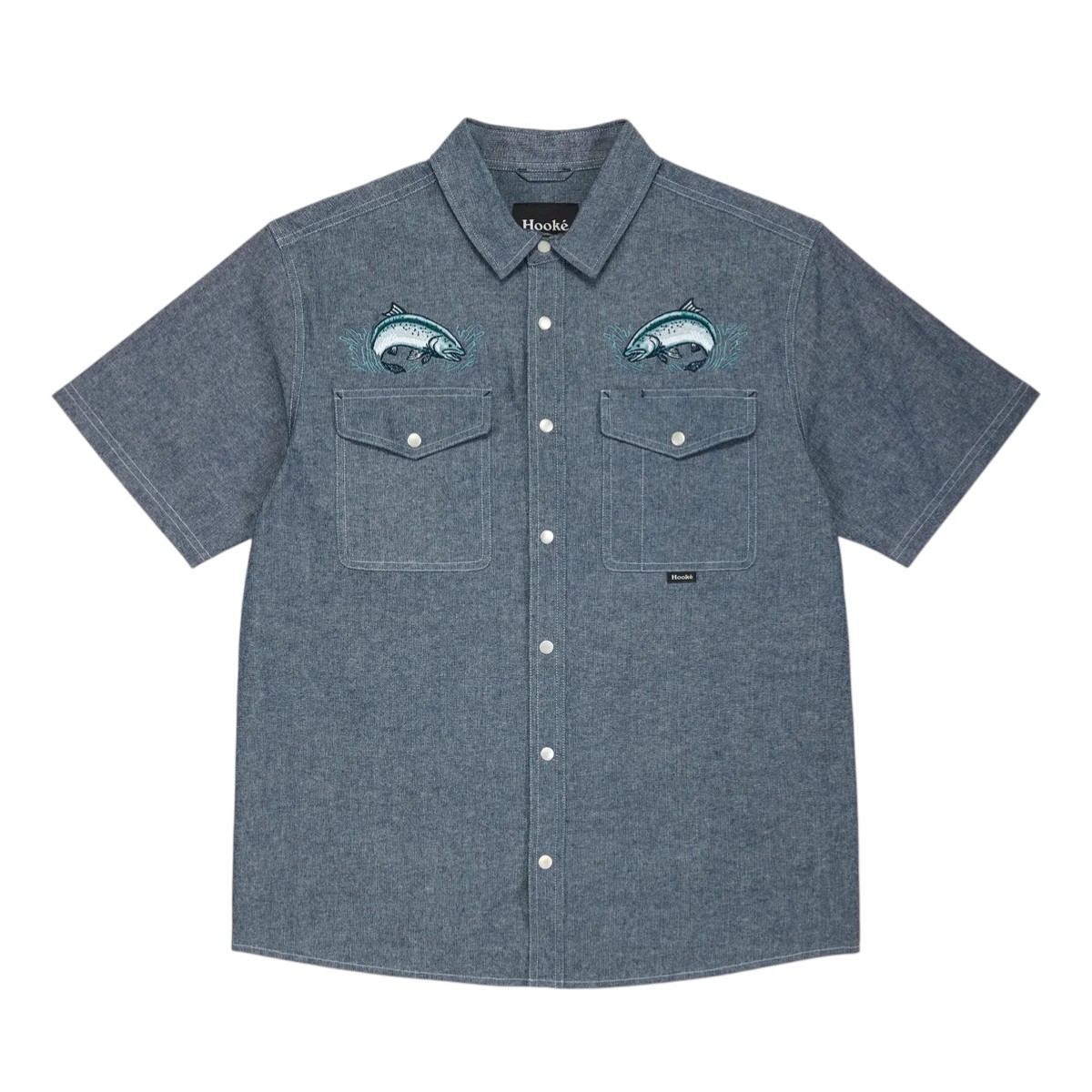 Hooké - Men's Wild Salmon Short Sleeve Shirt