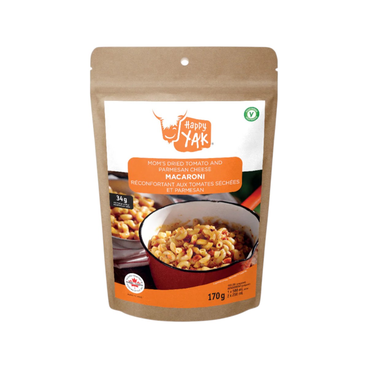Happy Yak - Mom's Dried Tomatoes and Cheese Macaroni
