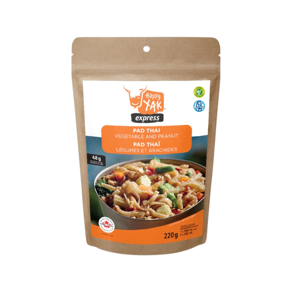 Happy Yak - Vegetable and Peanut Pad Thai