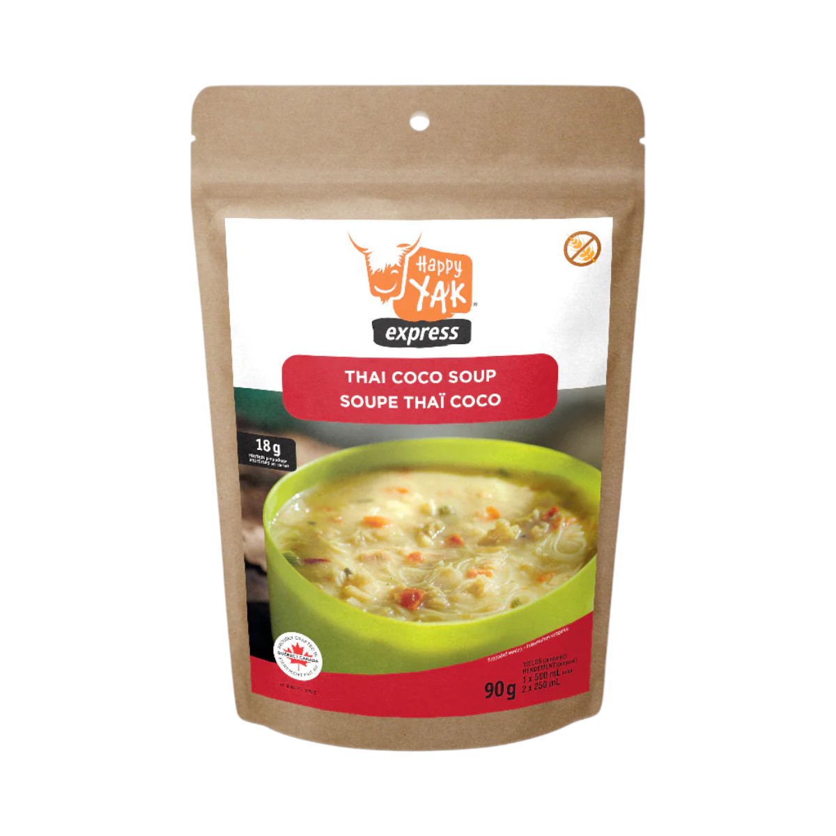 Happy Yak - Coconut Thaï Soup