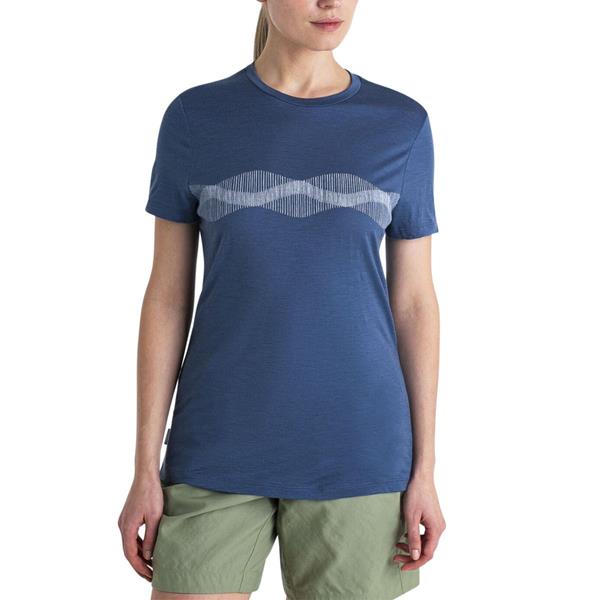 Icebreaker - Women's Merino 150 Tech Lite III Mountain Lines T-Shirt