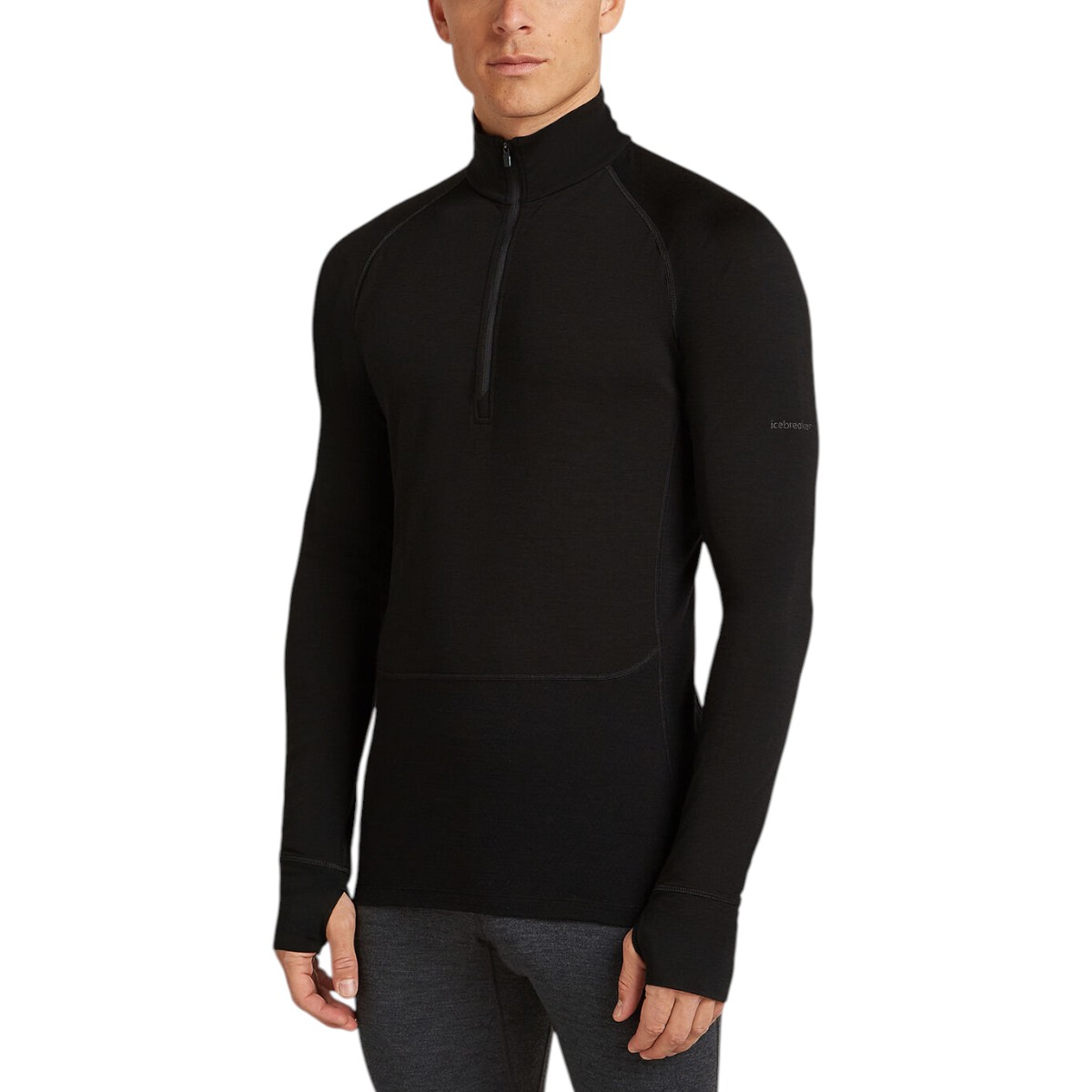 Icebreaker - Men's Merino Blend 200 ZoneKnit Long Sleeve Half Zip Thermal Top