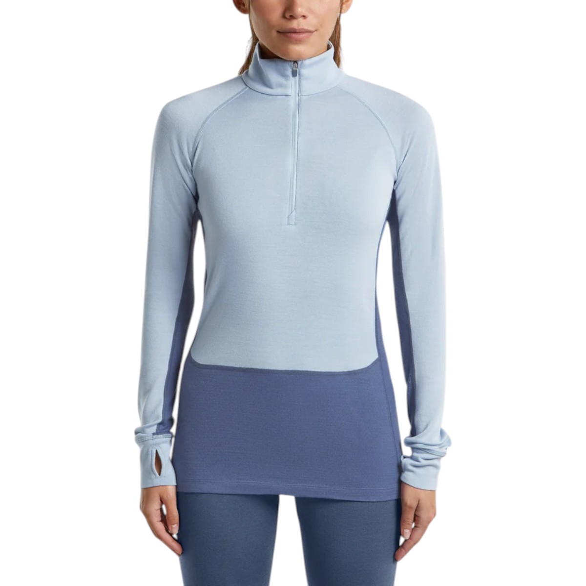 Icebreaker - Chandail thermique à manches longues et demi-fermeture à glissière Merino 260 ZoneKnit™ pour femme