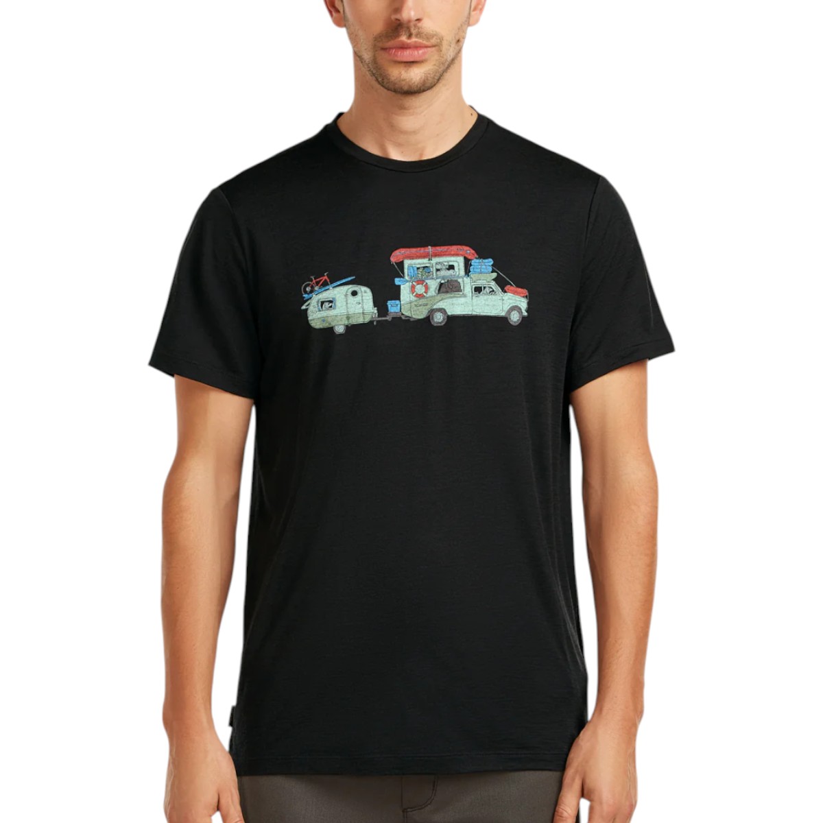 Icebreaker - T-shirt Merino 150 Tech Lite Transportage pour homme