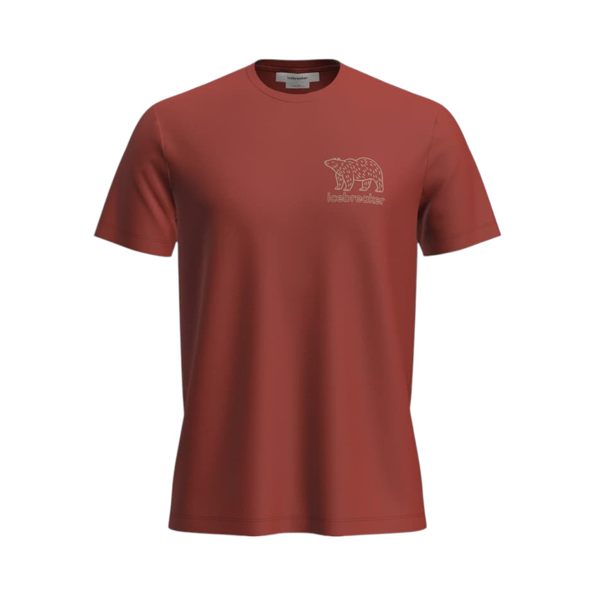 Icebreaker - T-shirt à manches courtes Forest Footsteps en laine mérinos 150 Tech Lite pour homme