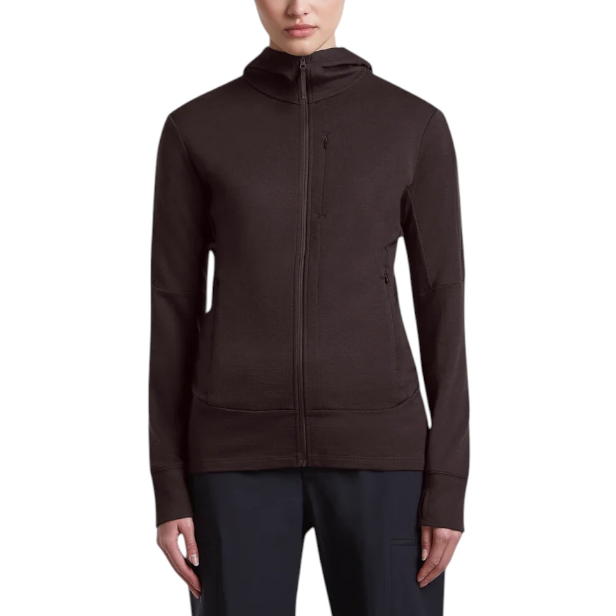 Icebreaker - Veste à capuchon 260 Quantum en mérinos pour femme