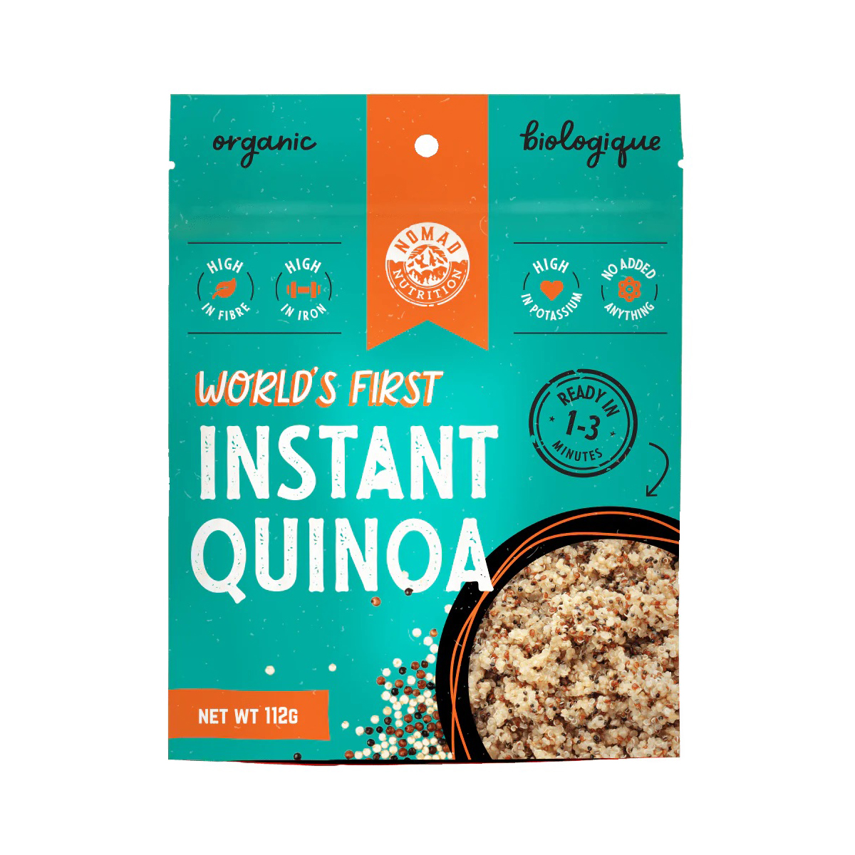 Nomad Nutrition - Organic Instant Quinoa 112 g