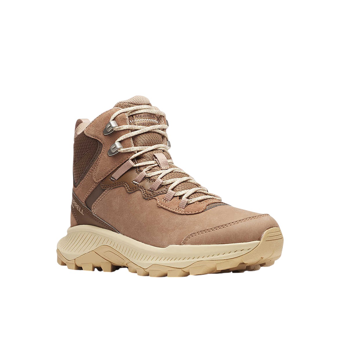 Merrell - Bottes mi-hautes imperméables en cuir Speed ​​Strike 2 pour femme