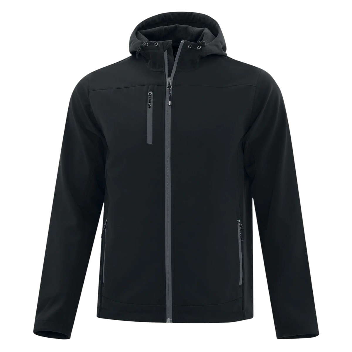 The Authentic T-Shirt Company - Veste à capuchon imperméable Coal Harbour 14oz pour homme