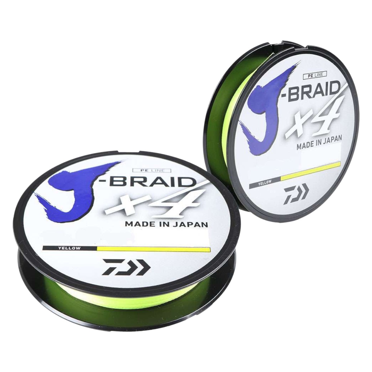 Daiwa - J-Braid X4 Fluorescent Braided Fishing Line - 150 yards