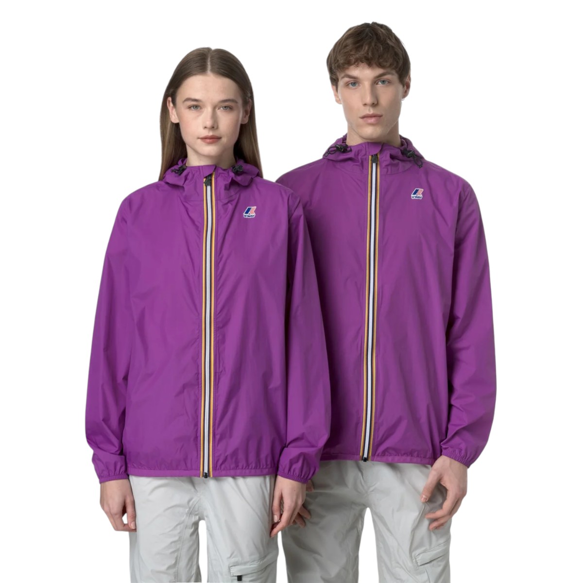 K-Way - Unisex Le Vrai Claude Waterproof Rain Jacket