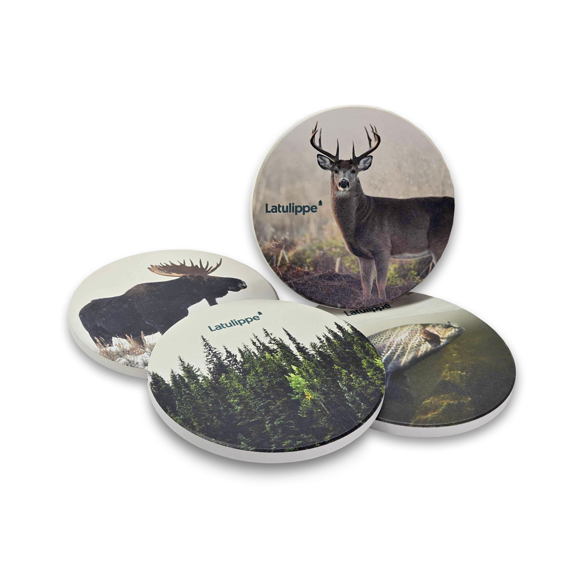 Latulippe - Ensemble de sous-verres