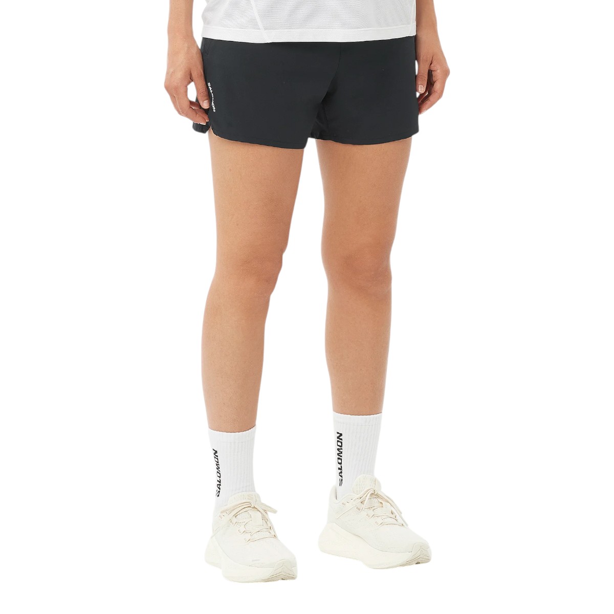 Salomon - Short Shakeout Core pour femme - 4"