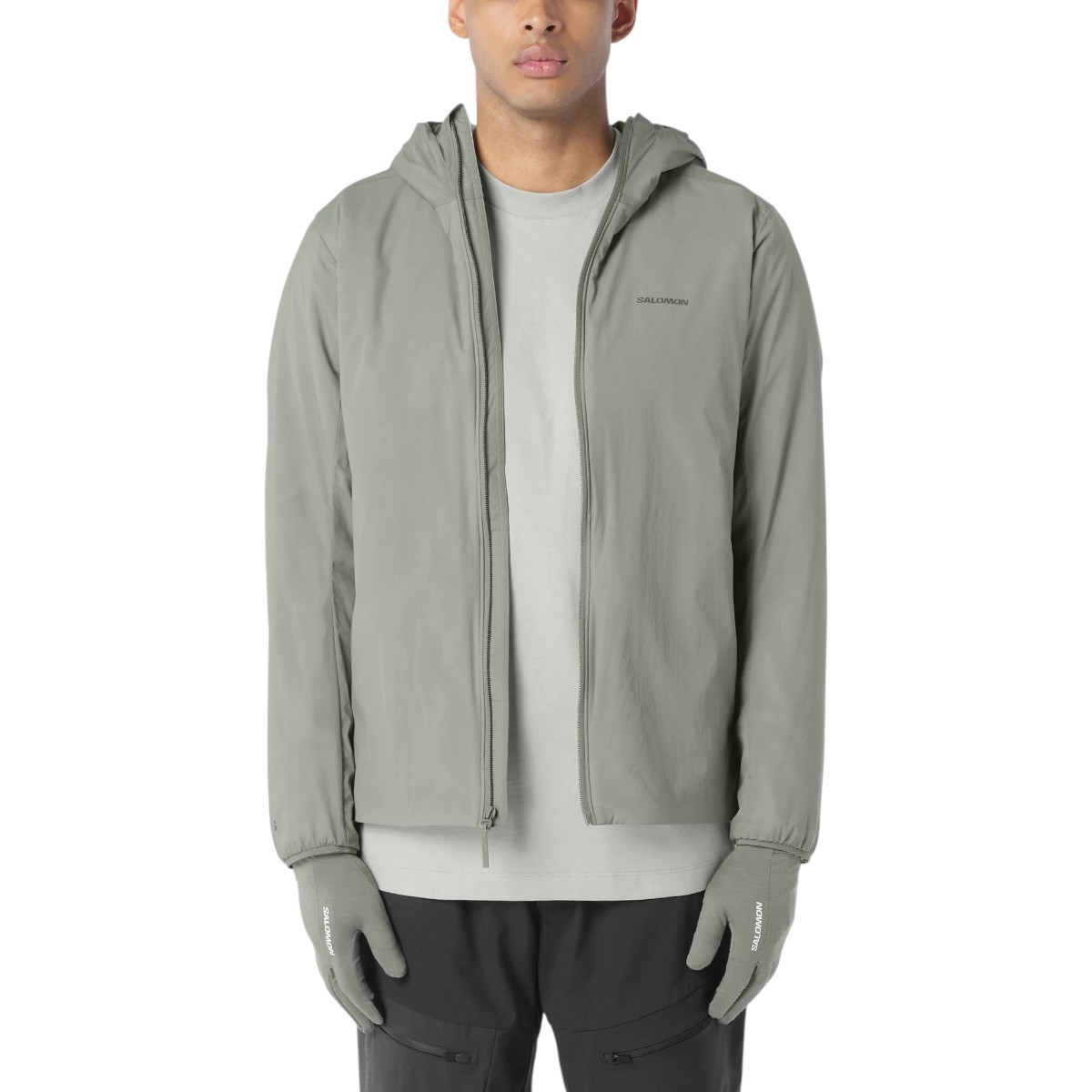 Salomon - Veste à capuchon isolante Mountain Flex pour homme